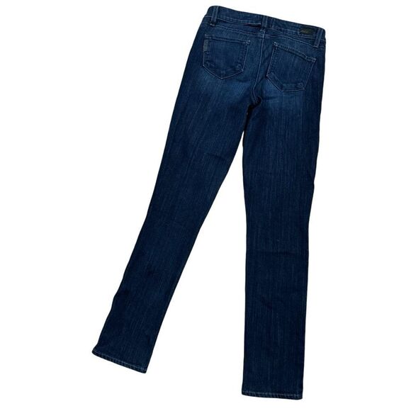 Paige Skyline Ankle Peg Skinny Jeans in Caswell Blue - Picture 7 of 10